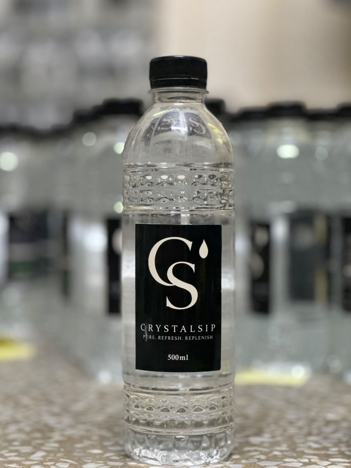 Crystal Sip Purified Premium Bottled Drinking Water - 500ml
